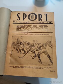 Staré časopisy - Sport a hry, STAR, Zimní sport, Sport, Gól - 7
