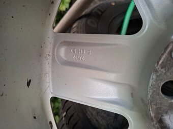 Original Alu kola Renault 17"- - 7