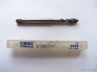 Závitníky a závitová očka NAREX - nové - 7