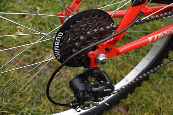 Horské jízdní kolo, odpružená vidlice - 7