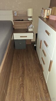 Ložnice-postel, velká šatní skříň, postel - 7