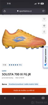 Kopačky- lisovky vel.34 - 7