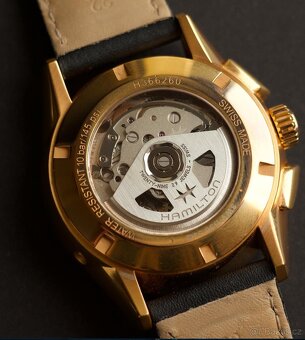 Hodinky, Hamilton Chronograph – Rose Gold - 7