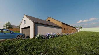 Prodej stavebního pozemku 814 m² s projektem na RD 5+kk - 7