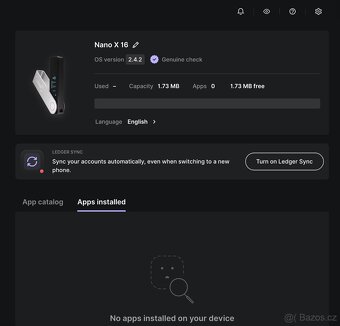 Ledger Nano X peněženka Cold crypto Hardware wallet retro - 7