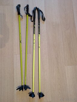 Dětské běžky 130 cm a boty 34 a 21,3 cm,vázání NNN,hůlky - 7