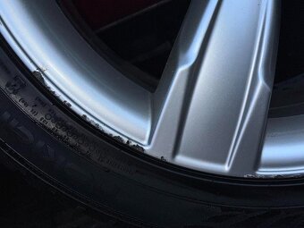Original ALU kola Audi 18\" 8J ET26 + zimní pneu 245/45/R1 - 7