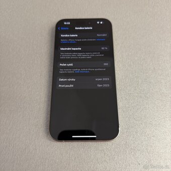 iPhone 15 Pro 256GB natural titan, bez škrábance - 7