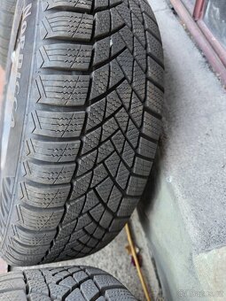 Plechové disky R14 5x100 + nové zimní pneu 185/60 R14 82T - 7