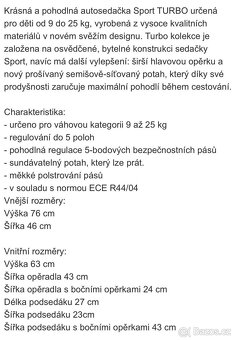 autosedacka Sport TURBO - 7