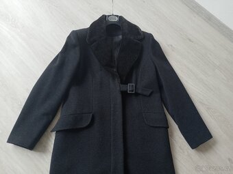 Vlněný kabát s kašmírem vel. 40/L - 7