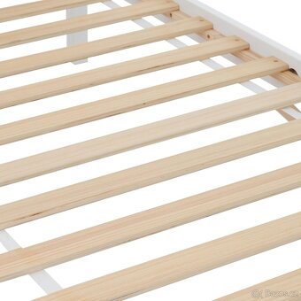 Nová postel z borovice s roštem 90 x 200 cm - 7