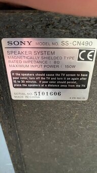 IQ TED 4 sloupove reproduktory + Sony speaker system - 7