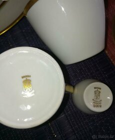 Porcelánová kávová sada. - 7