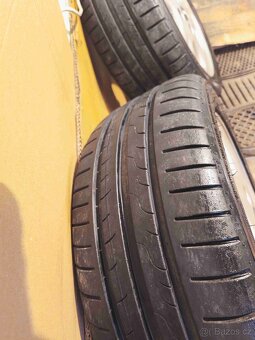 4 x komplet pneu+alu disky, Dunlop, 195/50/15, vzor  5mm - 7