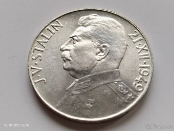 10x stříbrná pamětní mince Československo - 7