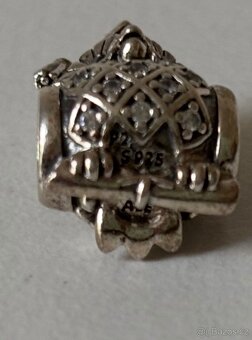 Pandora- stříbrný přívěsek sova - 7