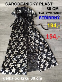 Čarodějnické pláště, sukně, sety.. SLEVY - 7