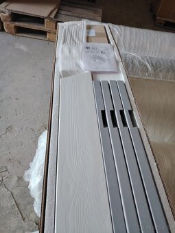 Nová dětská domečková postel 200x90 cm, masiv dřevo - 7