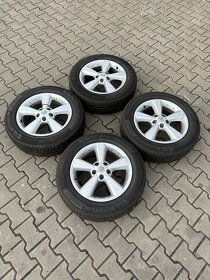 Kompl alu Nissan 5x114,3r17+215/60r17 letní Michelin - 7