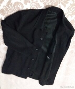 Pánské černé sako vel.XXL - 7
