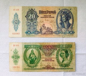 různé historické bankovky - 7