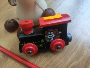 dřevěné figurky na pružině - 7