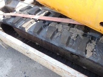 6.4t minibagr guma JCB 8052 dobré pásy - 7