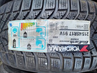 215/45/17 zimni pneu FULDA a YOKOHAMA 215/45 R17 - 7