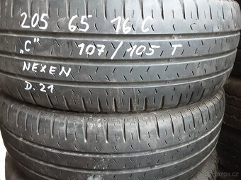 PNEU CÉČKA 205/65/16C a 215/65/16C céčkové zátěžové - 7