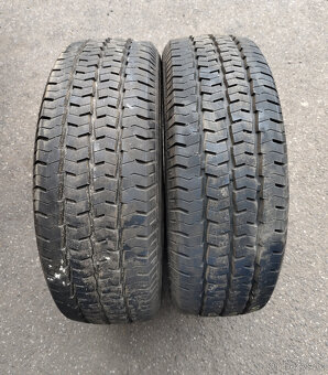Velmi pěkné 2ks letní pneu 225/65R16C 112/110T 8PR - 7