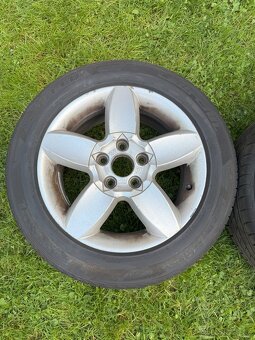 ALU disky + pneu - 7Jx16H2 5x112, 205/55 R16 SEAT/FORD/VW - 7