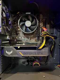 Herný počítač AMD Ryzen 5 5500 6x3,60GHz.16gb ram.GTX1660 6G - 7
