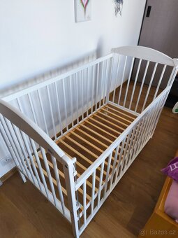 Dětská dřevěná postýlka - 7