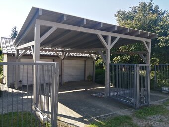 Pergoly, chaty, dřevostavby, garážová stání, zahradní domky - 7