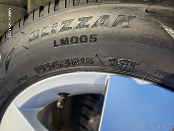 Alu kola zimní sada 5x100 15" Škoda Fabia 4 - 7