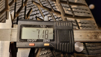 Téměř NOVÁ zimní kola GoodYear 15" 4x100 Corolla E12 TOP - 7