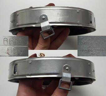 Vnitřek do německé přilby - velikosti 62 a 66 Wehrmacht WH - 7