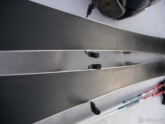 Detske lyže DYNAMIC - 110cm + boty NORDICA 35eu + hole -SET - 7