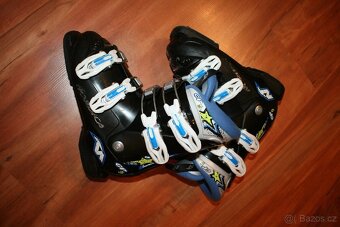 lyže Nordica 110 cm , lyžaky - 7