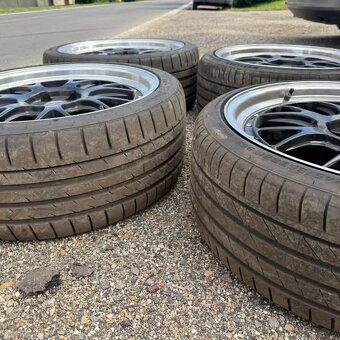 Kola R21 21" na TESLA S BBS replika s gumami 245/35 a 265/3 - 7