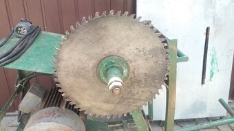 kolébková pila, cirkulárka s kolébkou a stolem 5kW 380V - 7