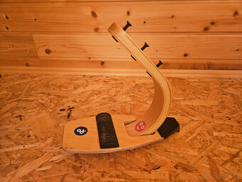 LEG&GO dětské dřevěné odrážedlo s kolem 5v1 - 7