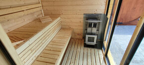Sauna Kostka M4 s odpočívárnou - 7