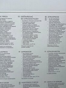 Odšťavňovač na cistrusove plody - 7