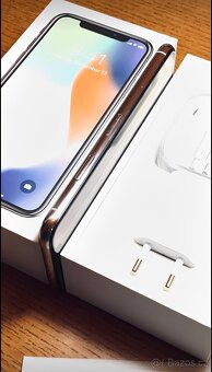 iPhone X Silver BATERIE 100% TOP - 7