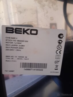 Digestoř Beko. - 7
