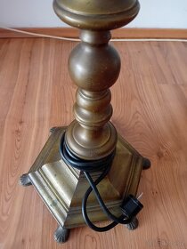 Mosazná lampa. - 7