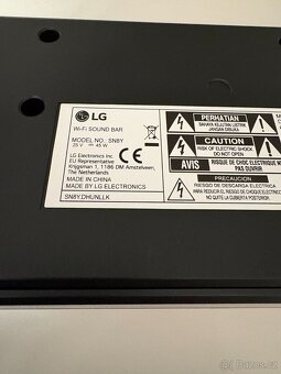 LG soundbar + subwoofer - 7