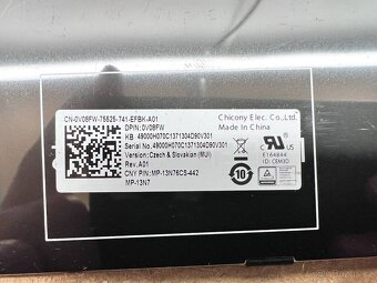 Predám klávesnicu na notebook Dell 0V08FW - 7